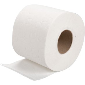 Toiletpapir, ABENA Care-Ness Excellent, 4-lags, 26m x 9,7cm, �12cm, hvid, nyfiber