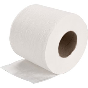 Toiletpapir, ABENA Care-Ness Excellent, 3-lags, 28m x 9,3cm, �11cm, hvid, nyfiber