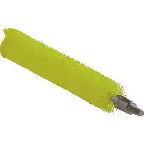 R�rrenserhoved, Vikan, 20cm, �2cm, gul, polyester/PP/rustfrit st�l, medium *Denne vare tages ikke retur*