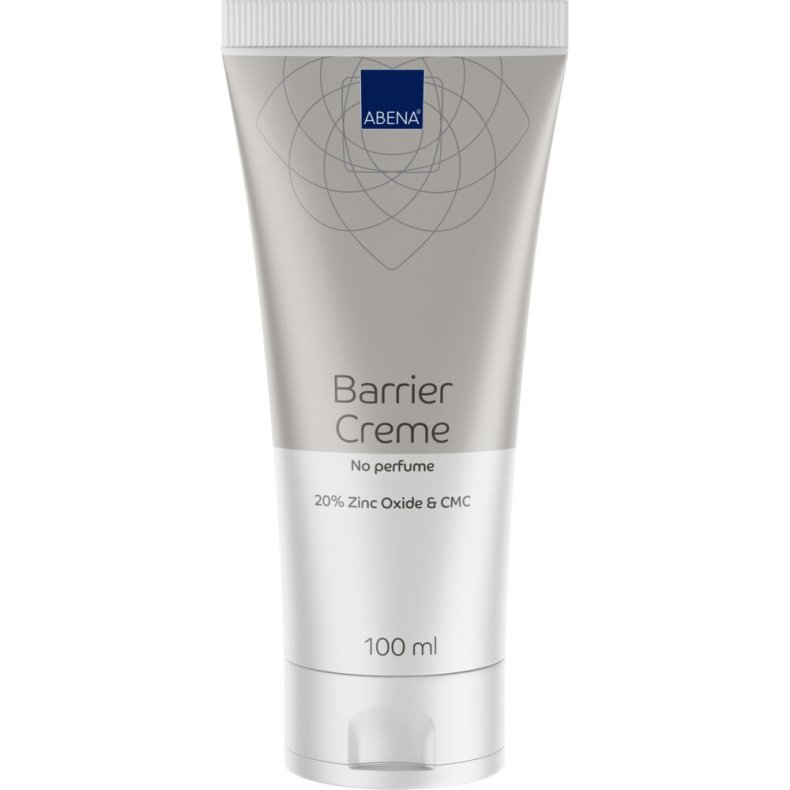 Barrierecreme, ABENA, 100 ml, CMC, 20% zink, uden parfume