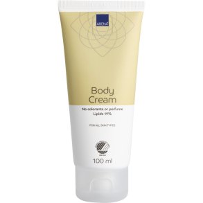 Hudplejecreme, ABENA, 100 ml, uden farve og parfume, 19% fedt