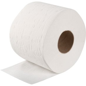 Toiletpapir, ABENA Care-Ness Excellent, 3-lags, 38m x 9cm, �12,5cm, hvid, nyfiber