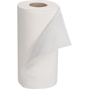 K�kkenrulle, ABENA Care-Ness Excellent, 2-lags, 22m x 20,6cm, �11cm, hvid, nyfiber