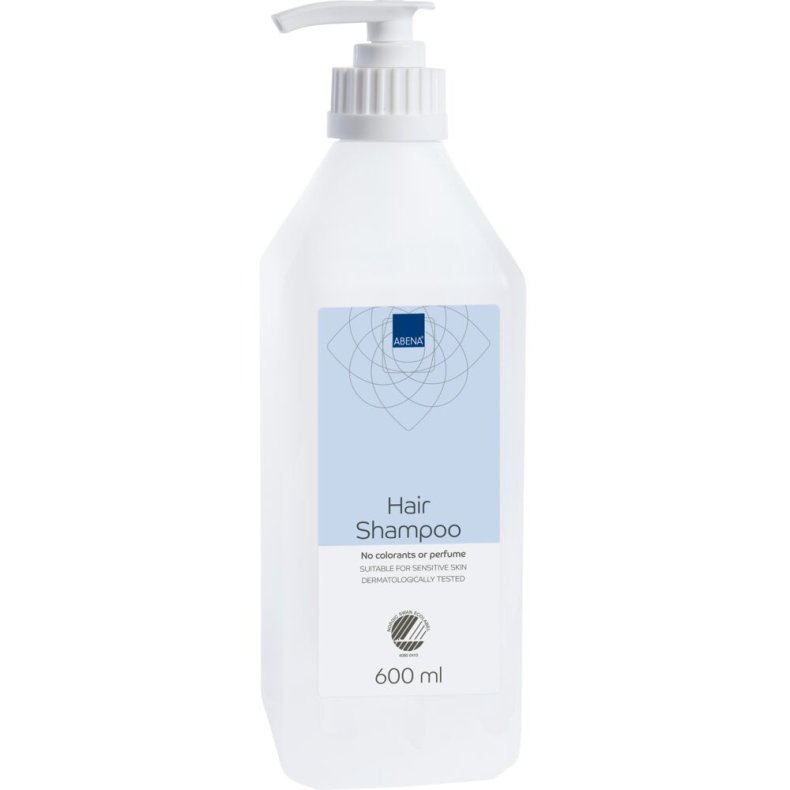 H�rshampoo, ABENA, 600 ml, uden farve og parfume