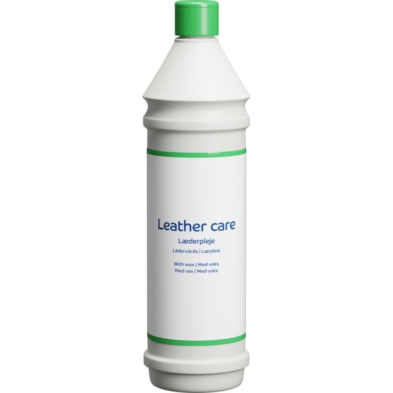 L�derpleje, ABENA, 1 l, med voks, farve og parfume