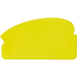 H�ndskraber, Vikan, 16,5x0,2x9,2cm, gul, PP, 16,5 cm fleksibel *Denne vare tages ikke retur*