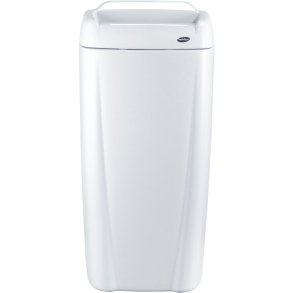 Affaldsspand, Hagleitner, hvid, plast, 45 l, forberedt til v�gmontering inkl. materiale