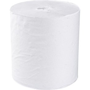 H�ndkl�derulle, neutral, 1-lags, Midi, 300m x 20cm, �20cm, hvid, genanvendt papir, uden hylse
