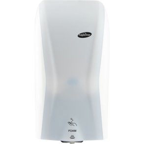 Dispenser, Hagleitner, 600 ml, hvid, plast, til pose refiller, hybrid, til skums�be/desinfek.