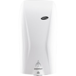 Dispenser, Hagleitner, 12,6x13,1x25,3cm, 700 ml, hvid, plast, til desinfektiongel, elektronisk