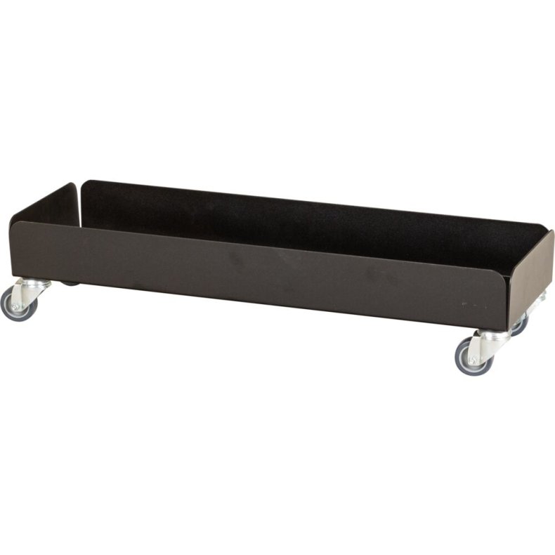 Spandvogn, Tina Trolleys, pulverlakeret st�l, til 3x15 l aved�respande, med 4 hjul *Denne vare tages ikke retur*