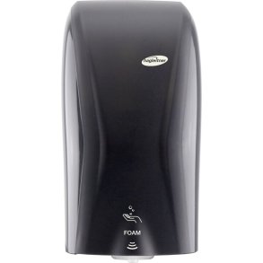 Dispenser, Hagleitner, 600 ml, sort, plast, til pose refiller, hybrid, til skums�be/desinfek.