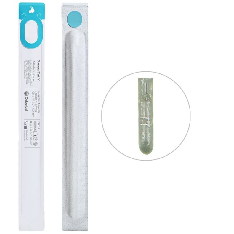 Engangskateter, SpeediCath, nelaton, CH 08, 20cm, coated, female, steril *Denne vare tages ikke retur*