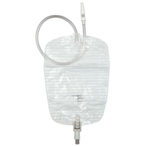 Urinpose, benpose, Conveen Contour, 45cm, 600 ml, flerkammer, VV, NW bagside, just�rbar slange *Denne vare tages ikke retur*
