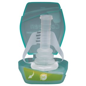 Uridom, Conveen Optima, 5,5cm, �25mm, kl�beflade 3,5 cm, selvkl�bende med udrulningsstrip