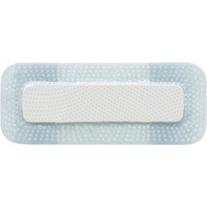 Skumbandage, Biatain Silicone Lite, 12,5x5cm, m/silikonekontaktlag og silikonekl�b, latexfri, steril *Denne vare tages ikke retur*
