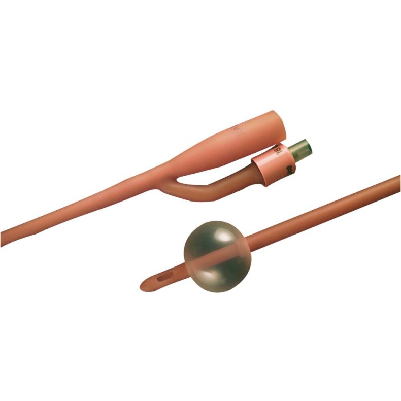 2-vejs foley kateter, Bard PTFE, nelaton, CH 14, 40cm, 10 ml, standard ballon, steril *Denne vare tages ikke retur*