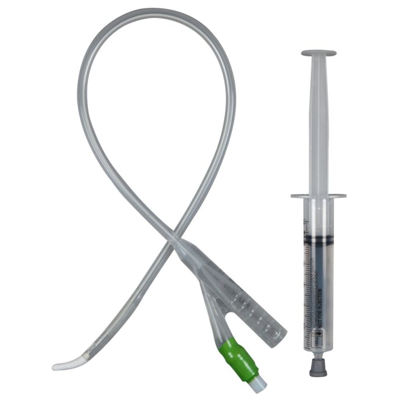 2-vejs foley kateter, Aquaflate Glycerine, tiemann, CH 14, 41cm, 10 ml, standard ballon, steril *Denne vare tages ikke retur*