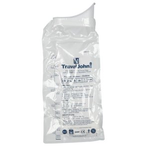 Urinkolbe, Travel John, One size, hvid