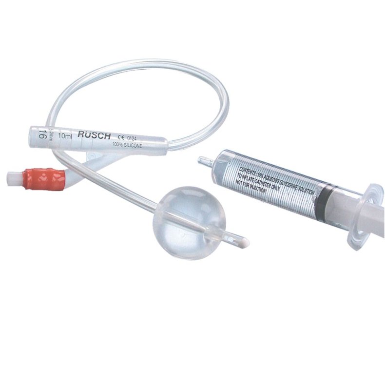 2-vejs foley kateter, Aquaflate Glycerine, tiemann, CH 22, 41cm, 10 ml, standard ballon, steril *Denne vare tages ikke retur*