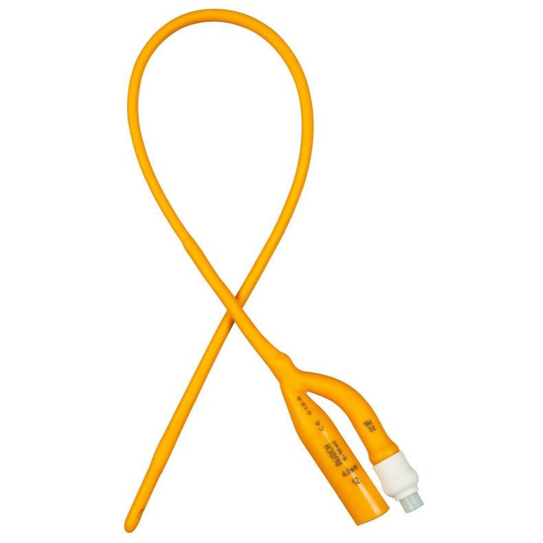 2-vejs foley kateter, R�sch Gold, nelaton, CH 12, 40cm, 10 ml, standard ballon, steril *Denne vare tages ikke retur*