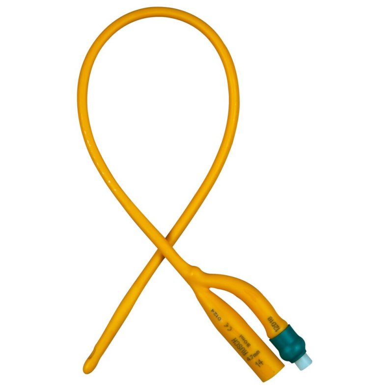 2-vejs foley kateter, R�sch Gold, nelaton, CH 14, 40cm, 30 ml, standard ballon, steril *Denne vare tages ikke retur*