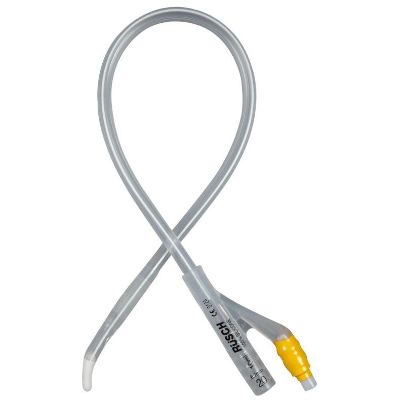 2-vejs foley kateter, Aquaflate Glycerine, tiemann, CH 20, 41cm, 10 ml, standard ballon, steril *Denne vare tages ikke retur*