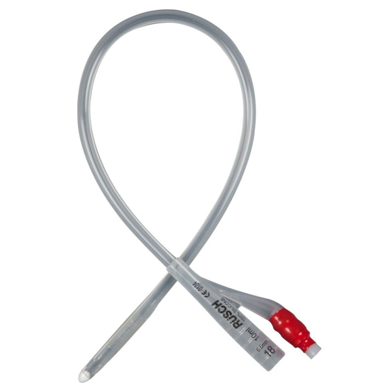 2-vejs foley kateter, Aquaflate Glycerine, nelaton, CH 18, 41cm, 10 ml, standard ballon, steril *Denne vare tages ikke retur*