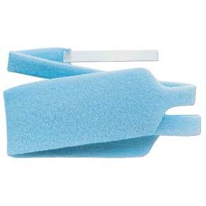 Tracheostomiholder, R�sch, bl�, steril, voksen *Denne vare tages ikke retur*