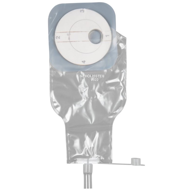 F�kalpose, Incare, 500 ml, etkammer, opklipbar, selvkl�bende, t�mbar, med termometer kanal