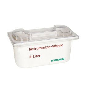 Desinfektionskar, B.Braun, 32,5x17,6x15cm, 2 l, med neds�nkningskar og l�g *Denne vare tages ikke retur*