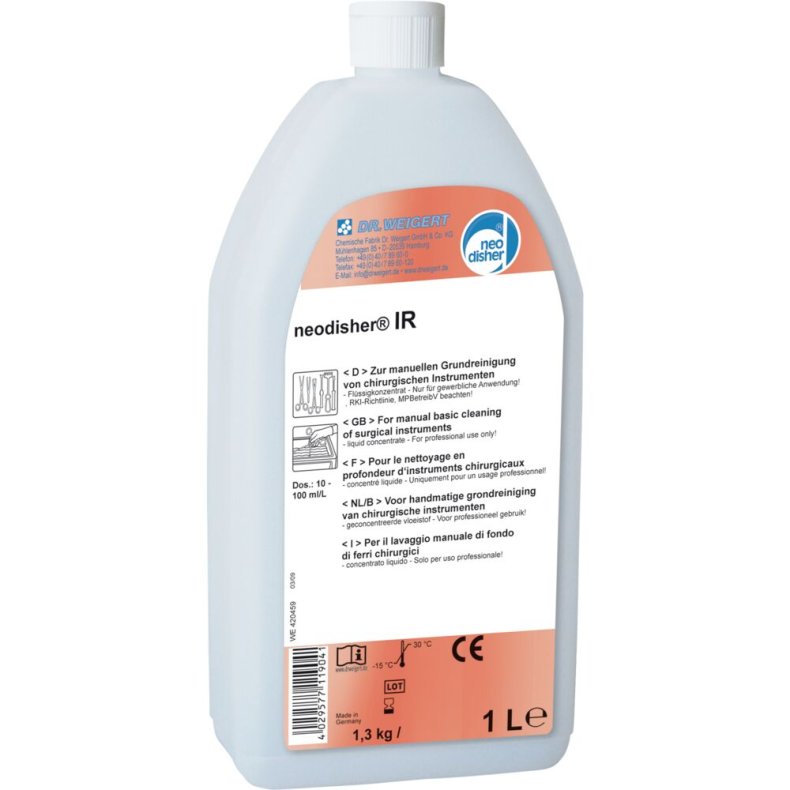 Grundrens, Neodisher IR, 1 l, til instrumentopvask *Denne vare tages ikke retur*