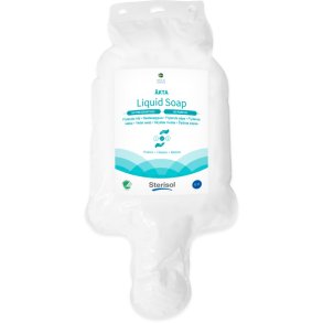 H�nds�be, Sterisol, 700 ml, �gte flydende s�be, uden farve, parfume og konserveringsmidddel