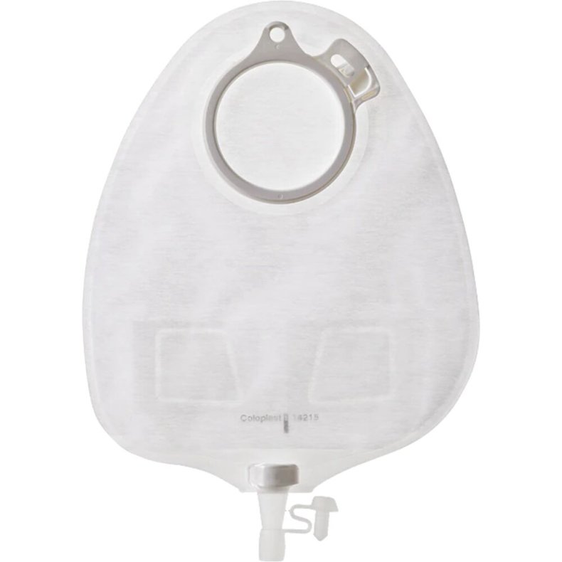Urostomipose, Assura, Midi, flerkammer, 50 mm, 2-dels *Denne vare tages ikke retur*