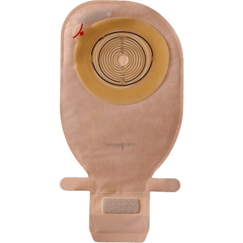 Ileostomipose, Assura Plus Convex Light, Midi, beige, 15-33 mm, 1-dels, t�mbar, opklipbar