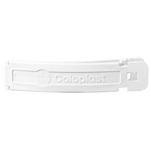 Clips/klemme, Coloplast, 9cm, hvid, PP *Denne vare tages ikke retur*