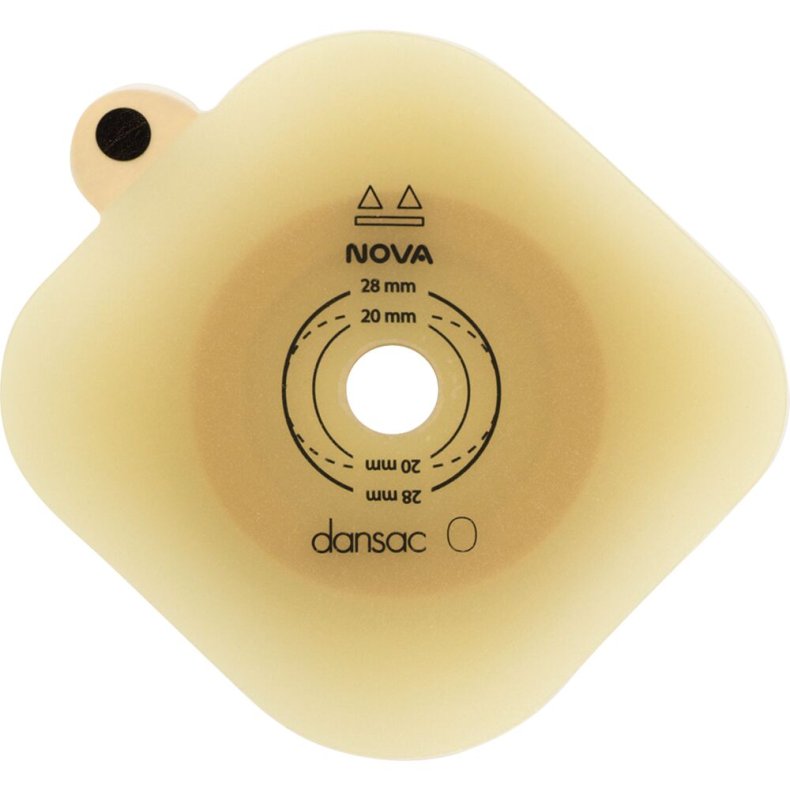 Stomiplade, Nova 2, beige, 43 mm, 15-35 mm, opklipbar