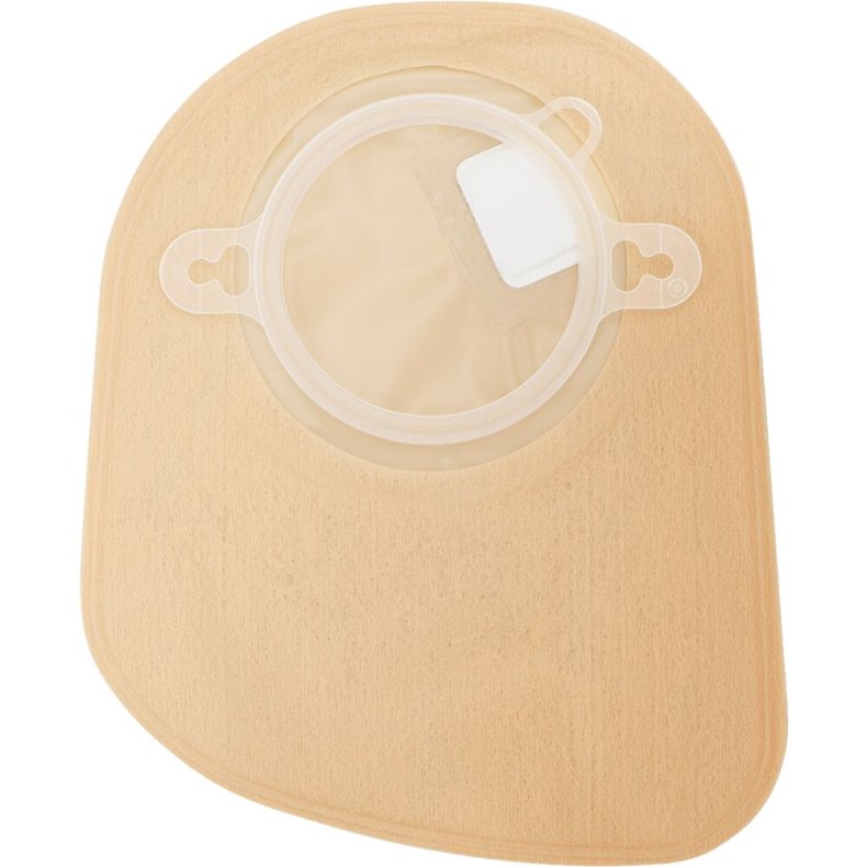 Kolostomipose, Nova 2, Mini, 200 ml, beige, 43 mm, 2-dels, lukket *Denne vare tages ikke retur*