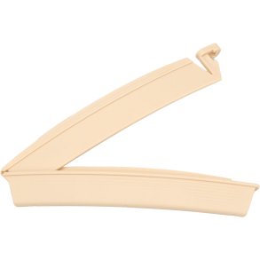 Clips/klemme, Dansac, beige, PP, til 70 mm *Denne vare tages ikke retur*