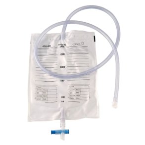Afl�bspose, Nova 2, 2000 ml, transparent, med 120 cm slange og konnektor *Denne vare tages ikke retur*