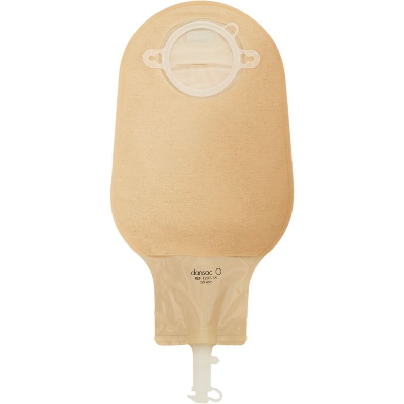Stomipose, Nova 2 High-Output, 840 ml, beige, 55 mm, 2-dels, t�mbar *Denne vare tages ikke retur*
