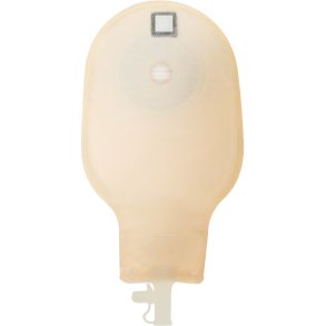 Afl�bspose, Nova 2, 650 ml, beige, 20-60 mm, 1-dels, t�mbar, opklipbar