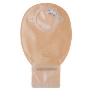 Ileostomipose, NovaLife 2, Midi, 440 ml, beige, 43 mm, 2-dels, t�mbar *Denne vare tages ikke retur*
