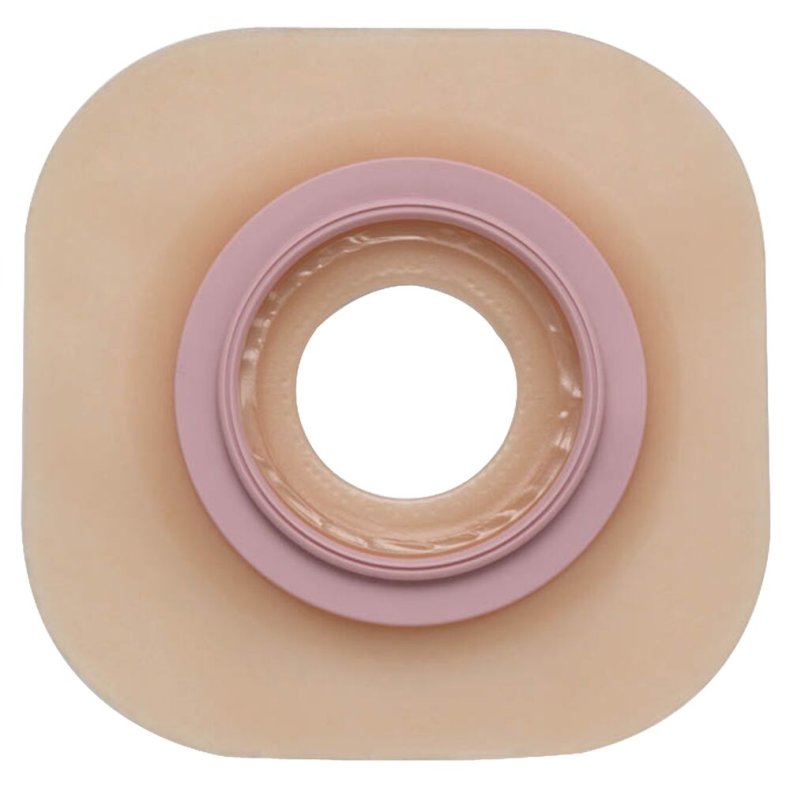 Stomiplade, Conform 2, beige, 55 mm, 13-38 mm, opklipbar, med kl�bekant *Denne vare tages ikke retur*