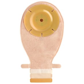 Ileostomipose, Confidence  Natural, Mini, 370 ml, beige, 13-25 mm, 1-dels, t�mbar, med Flexifit kl�ber, opklipbar *Denne vare tages ikke retur*