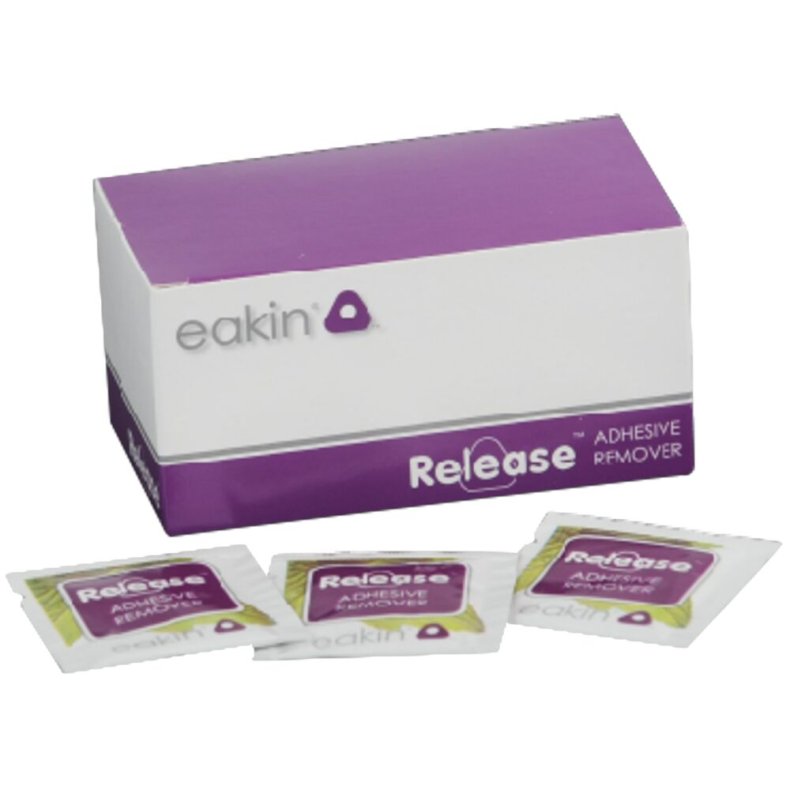 Kl�befjerner serviet, Eakin Release, 11x9cm, silikonebaseret, uden alkohol, med frisk mynteduft, engangs *Denne vare tages ikke retur*