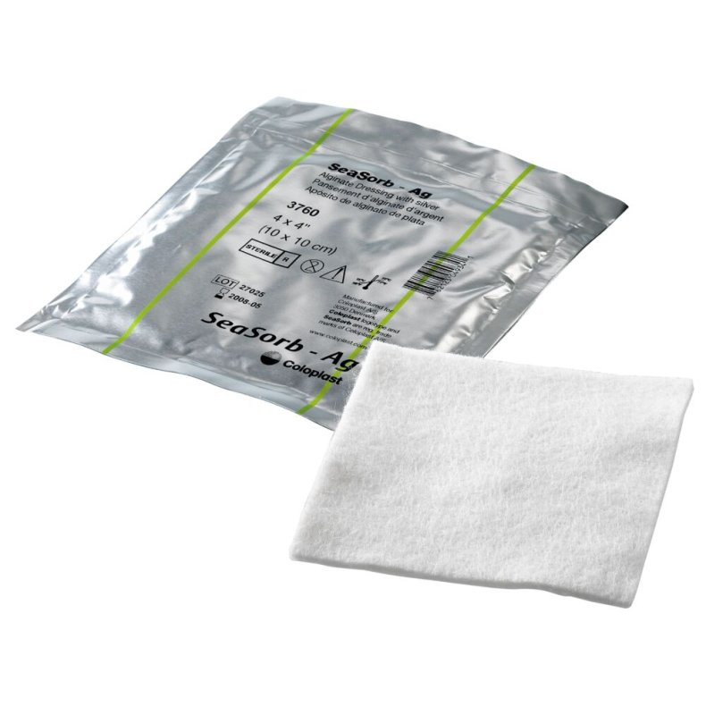S�lvbandage, Biatain Alginate Ag, 44x3cm, uden kl�ber, latexfri, steril, engangs *Denne vare tages ikke retur*