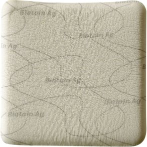 S�lvbandage, Biatain Ag, 20x20cm, u/kl�bende kontaktlag og u/kl�b, latexfri, steril, engangs *Denne vare tages ikke retur*