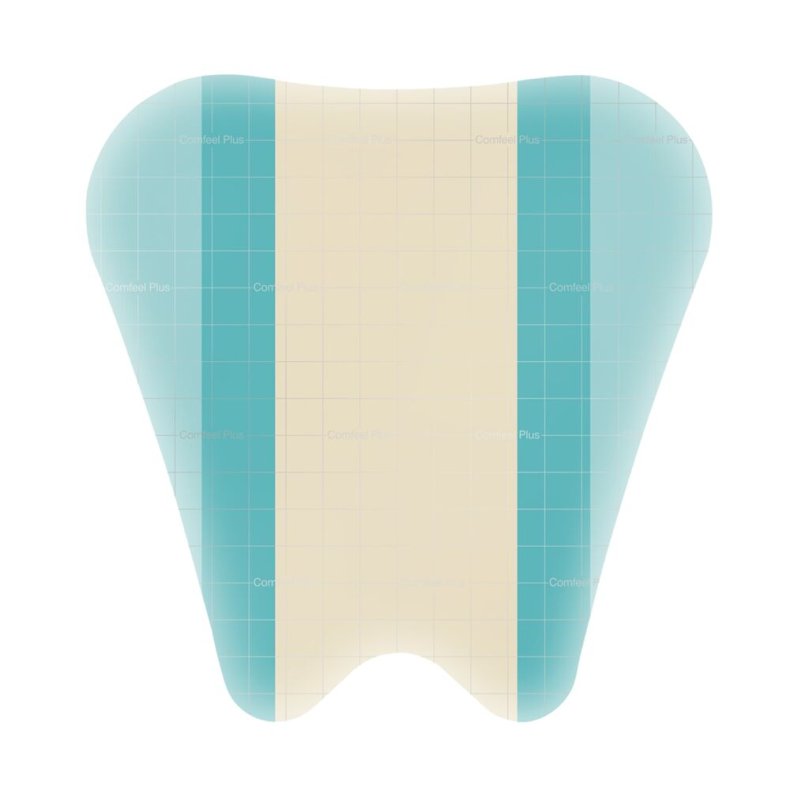 Hydrokolloid bandage, Comfeel Plus Ulcus Sacral, 20x18cm, mat, latexfri, steril, engangs *Denne vare tages ikke retur*
