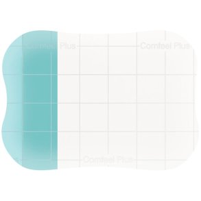 Hydrokolloid bandage, Comfeel Plus Transparent, 7x5cm, transparent, latexfri, steril, engangs *Denne vare tages ikke retur*